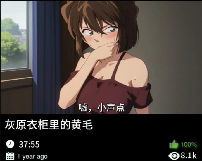 柯南同人-灰原衣柜里的黄毛-456